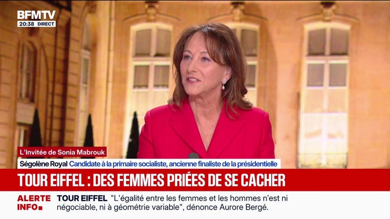 Salariés de la tour Eiffel en grève: "Dès qu'on flotte sur les règles, c'est le bazar", explique Ségolène Royal, candidate à la primaire socialiste