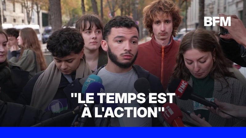 "Il y a une petite brèche": des représentants lycéens appellent à "continuer à se mobiliser" après une rencontre avec Emmanuel Macron