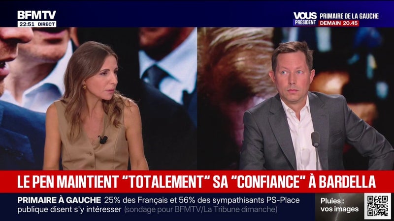 Affaire Bardella: "L'antisémitisme n'est pas une question marginale, c'est un sujet central", déclare François-Xavier Bellamy, vice-président des Républicains