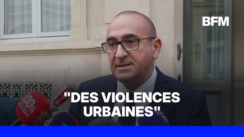 Blocage des lycées: le ministre de l'Intérieur dénonce des "violences urbaines"