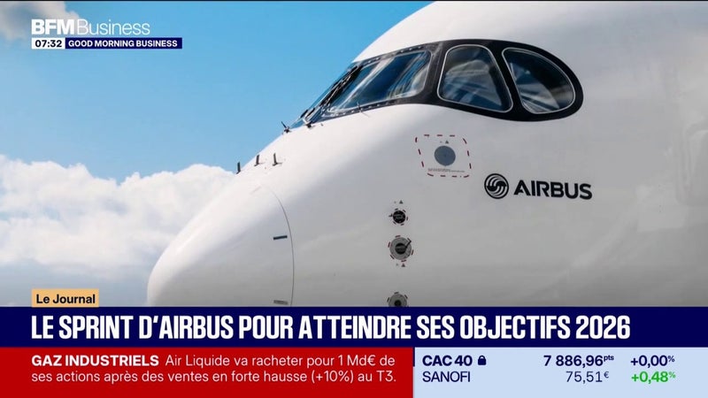 Le sprint d'Airbus pour atteindre ses objectifs