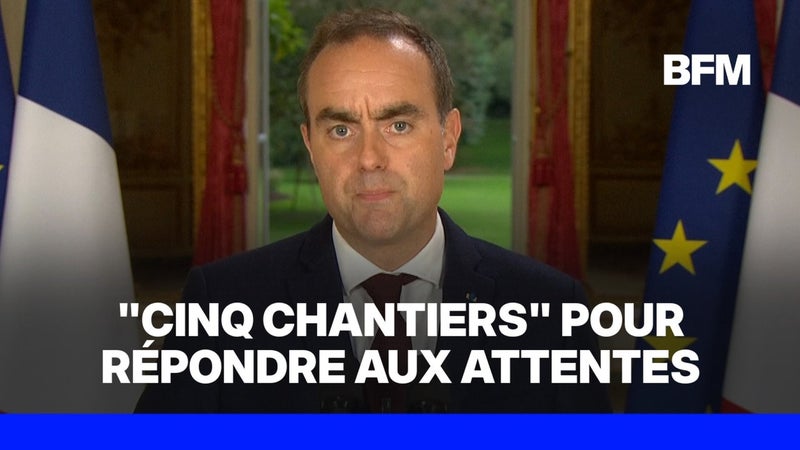 Mobilisation lycéenne: Sébastien Lecornu indique que "les premières décisions du gouvernement seront présentées à la fin du mois d’octobre"