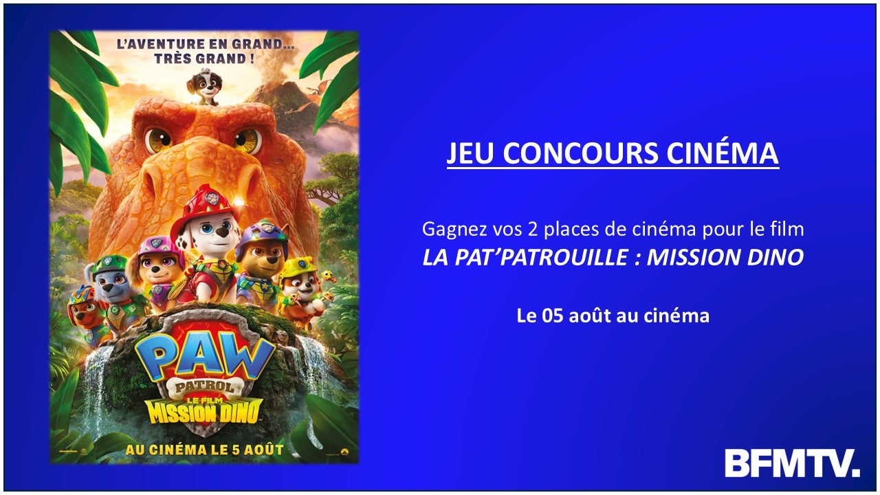 A gagner des places pour le film "La Pat' Patrouille : mission Dino"