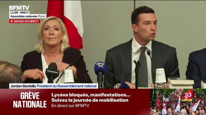 Élections sénatoriales: "Une campagne qui vient réparer une injustice démocratique", estime Jordan Bardella, président du RN