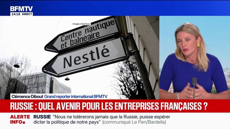 Ce que l’on sait de la prise de contrôle des actifs de Nestlé et d’Auchan par la Russie