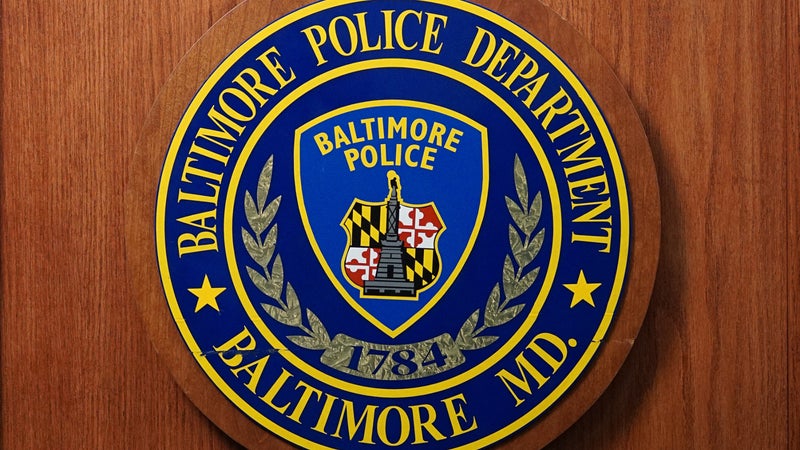 Le logo de la police de Baltimore (image d'illustration)