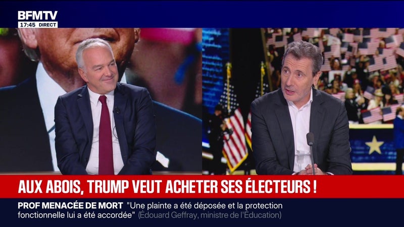 Marschall Truchot : Trump propose 5 000 dollars aux Américains pour voter pour lui - 10/09