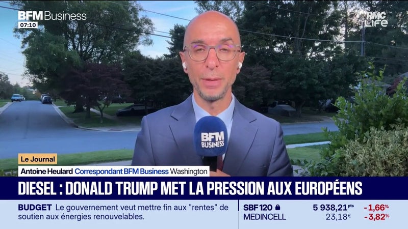 Diesel : Donald Trump met la pression aux Européens