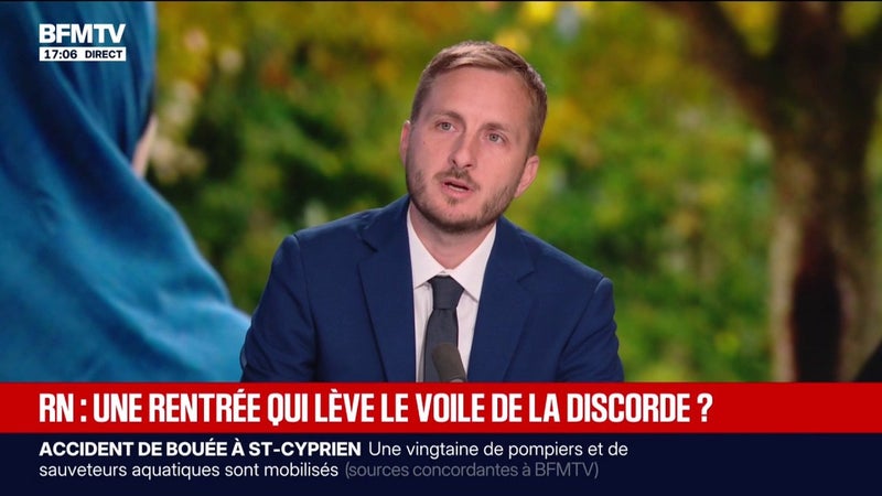 Sanctionner le port du voile dans l'espace public: François Piquemal, député LFI, parle d'une proposition "liberticide"