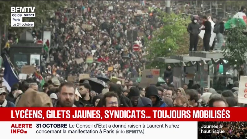 Lycéens, Gilets jaunes, syndicats... Pourquoi manifestent-ils ce samedi?