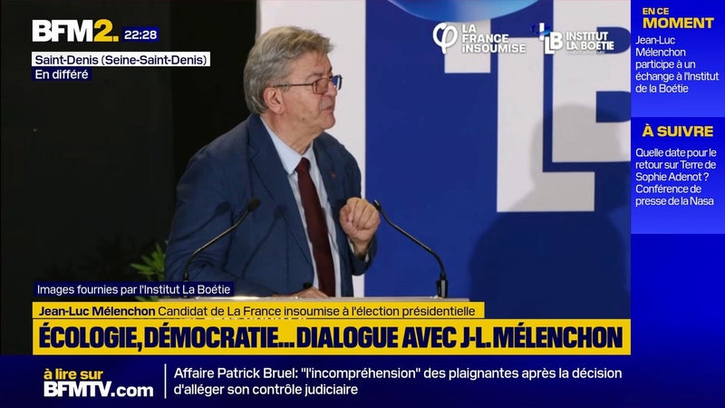 Droit du sol: "Tu nais ici, t'es Français, point", déclare Jean-Luc Mélenchon