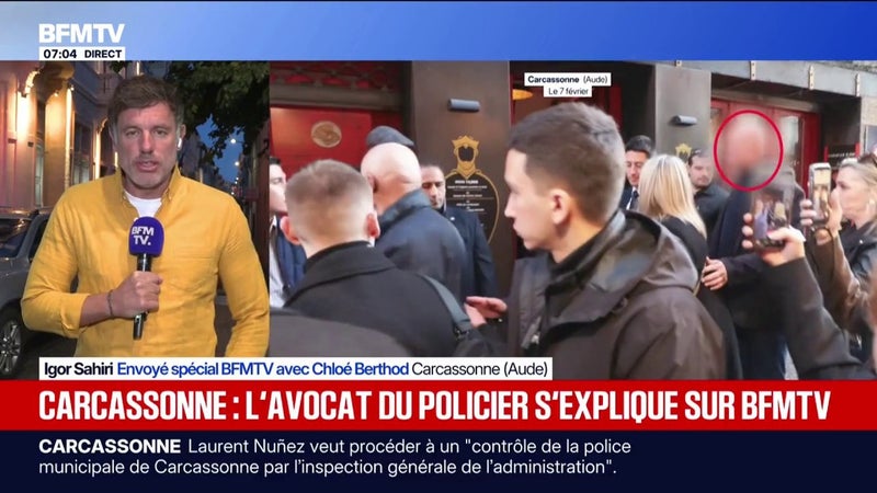Propos racistes à Carcassonne: l'avocat du policier municipal mis en cause dénonce 'une violation de la vie privée" de son client