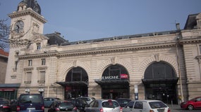 La gare de Bayonne.