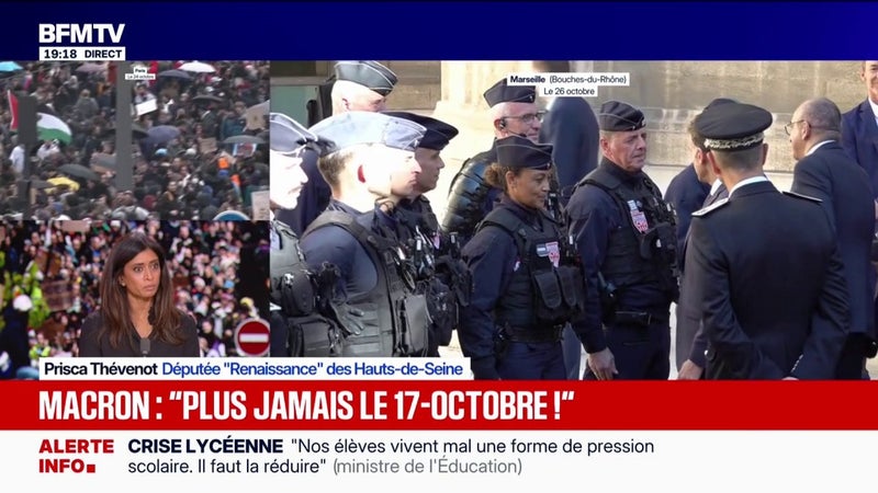 Mobilisations en France: "Les revendications dont on parle, ce sont des revendications auxquelles on aurait déjà dû tendre l'oreille dès cet été", reconnaît Prisca Thévenot, députée Renaissance