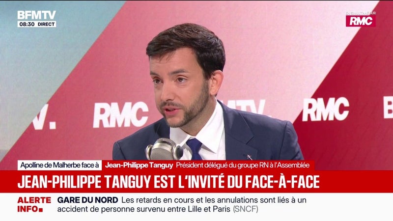 "La liberté des femmes est lourdement attaquée", réagit Jean-Philippe Tanguy, député RN, après l'éviction du personnel féminin lors d'une visite de la tour Eiffel par un groupe religieux hindou