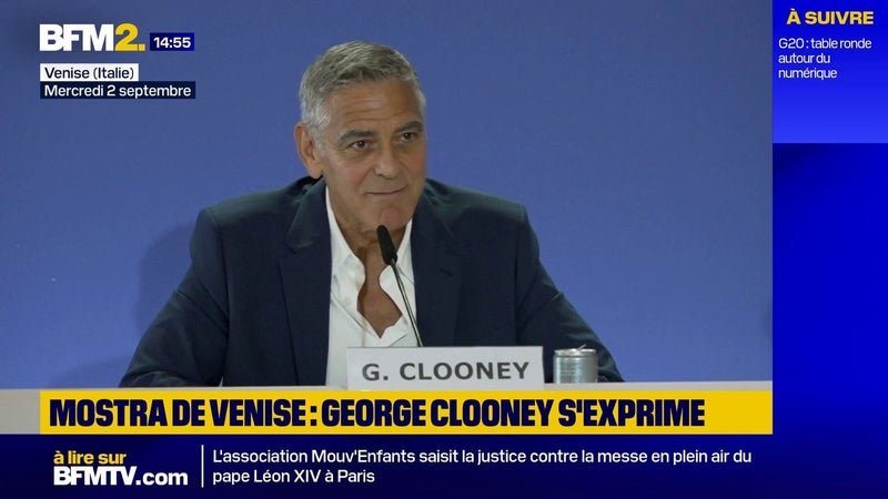 "Nous allons surmonter cela": pour George Clooney, le gouvernement américain est dirigé par "les personnes les moins qualifiées"