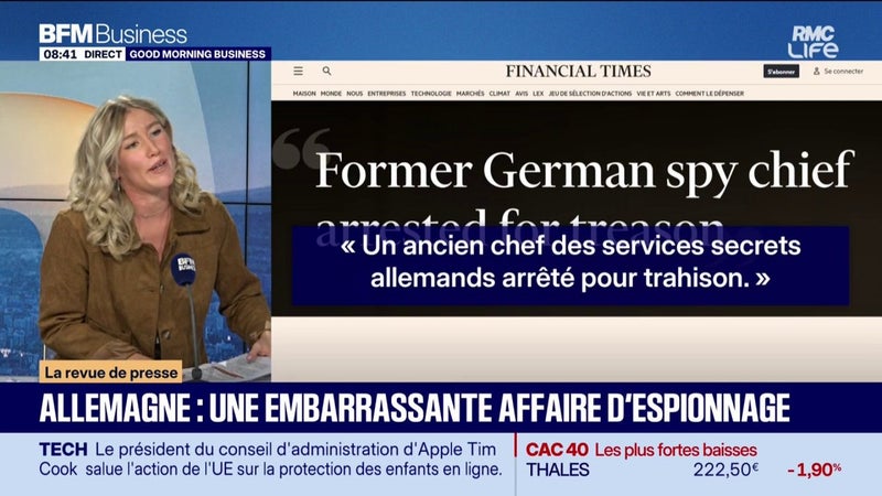 Allemagne : une affaire d'espionnage embarrassante