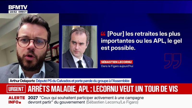 54 milliards d'euros d'effort budgétaire: "C'est insoutenable socialement", réagit Arthur Delaporte, député PS