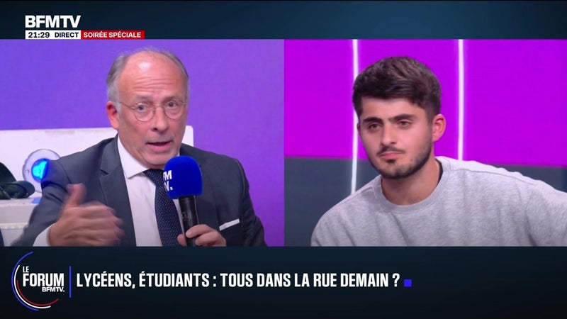 Le Forum BFMTV – La France gronde : les lycéens ont la parole