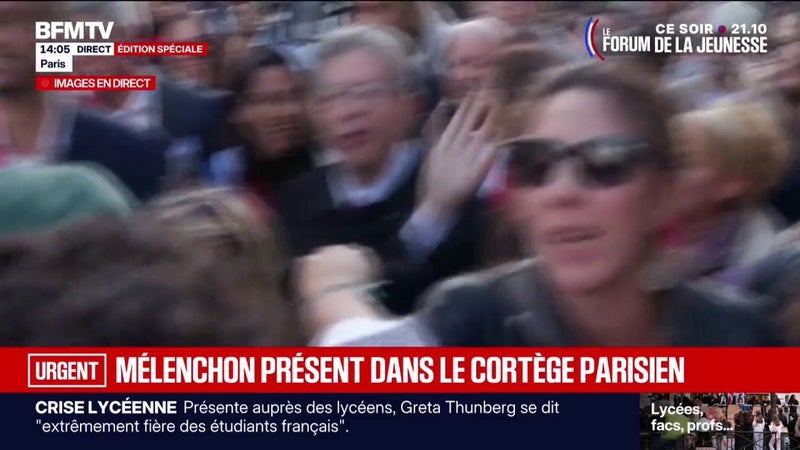 Mobilisation lycéenne et étudiante: "Je crois que le gouvernement se trompe", répond Manuel Bompard, député LFI, à Édouard Geffray qui parle de décrue du mouvement
