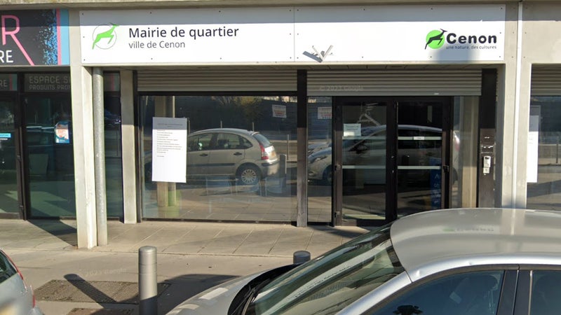 La scène s'est déroulée dans la mairie annexe de Cenon, le 3 janvier 2023. 