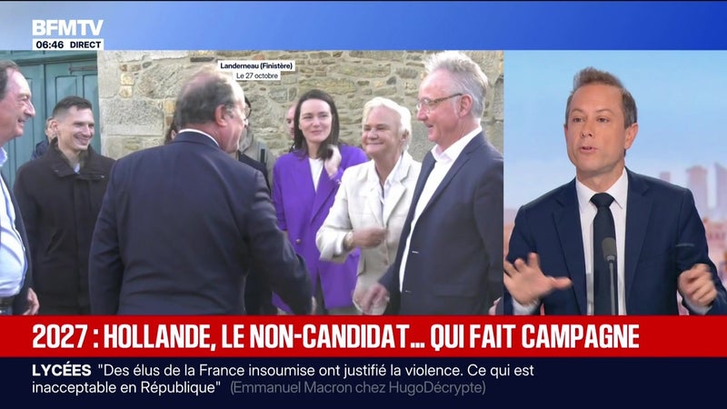 2027 : Hollande, le non-candidat... qui fait campagne - L’édito politique - 29/10