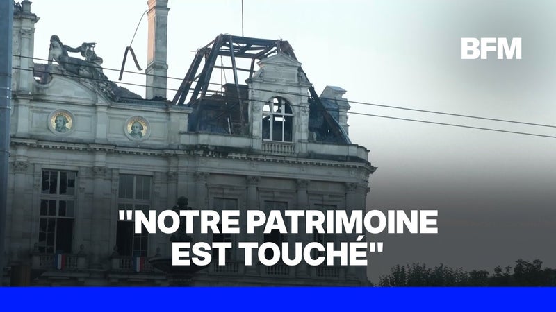 Violences du 17 octobre: les chocs des habitants de Limoges après l'incendie de la mairie