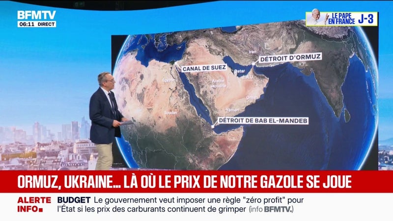 Détroit d'Ormuz, raffineries russes... Comment les conflits mondiaux accentuent la flambée des carburants
