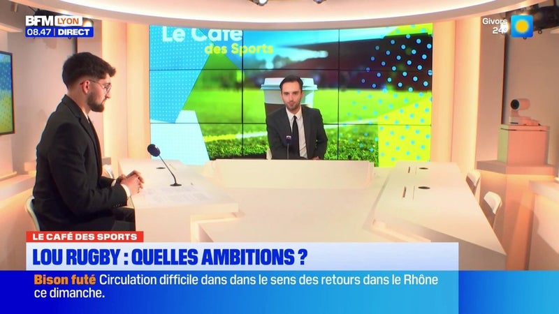 Le Café des Sports: quelles ambitions pour Lou rugby cette année ?