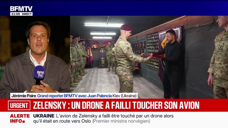 Guerre en Ukraine: le drone qui a traversé l'espace aérien moldave, d'où l'avion de Volodymyr Zelensky décollait, était un drone Shahed