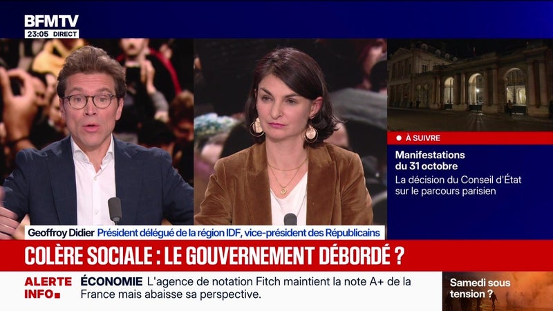 Colère sociale : le gouvernement débordé ? - 30/10