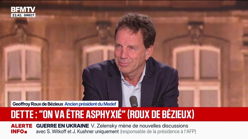 2027, dette, budget... l'ancien patron du Medef sur BFMTV - 06/09