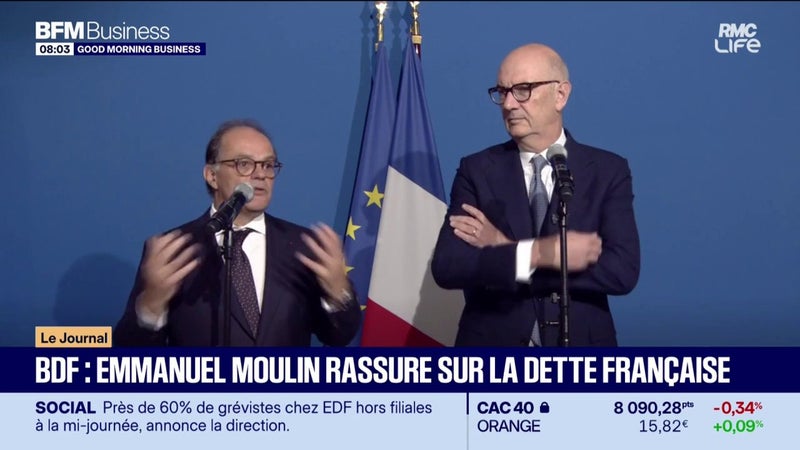 Emmanuel Moulin rassure sur la dette française