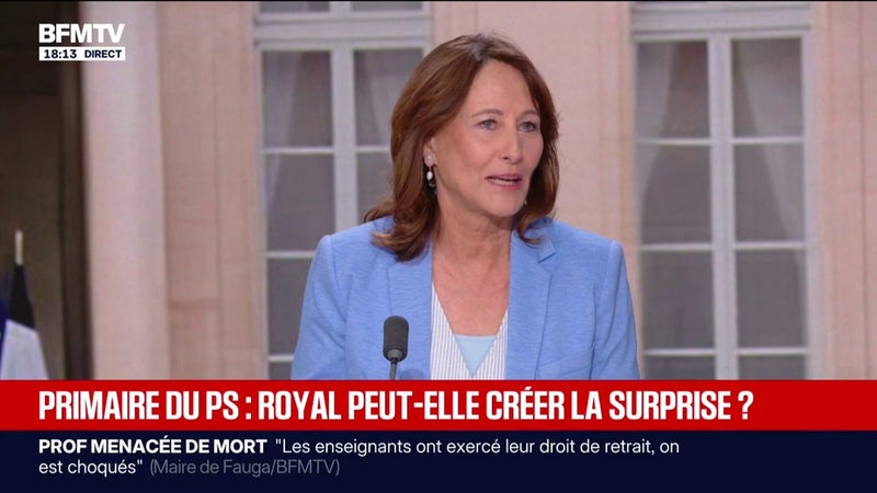 Prix des carburants: "Il faut baisser les taxes", affirme Ségolène Royal, candidate à la primaire socialiste