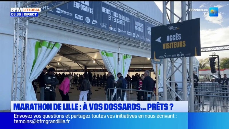 Marathon de Lille : le village est délocalisé au stadium de Villeneuve d'ascq aujourd'hui
