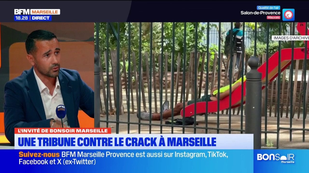 Une tribune contre le crack à Marseille