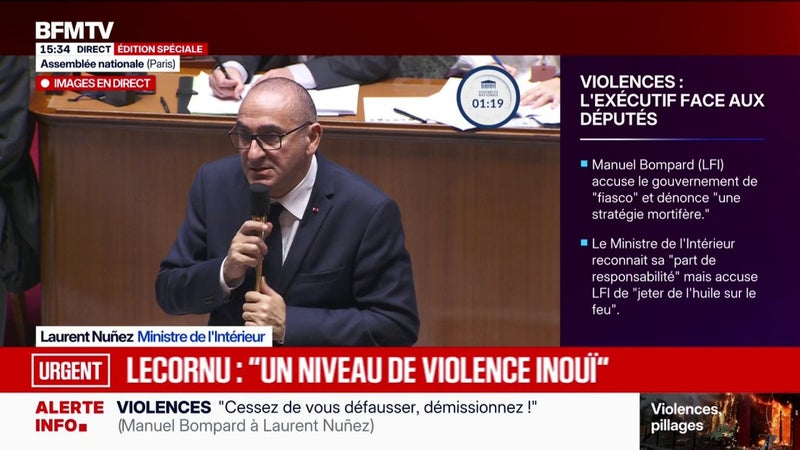 Dispositif sécuritaire du samedi 24 octobre: Laurent Nuñez annonce le déploiement de l'opération Sentinelle et de moyens d'exception
