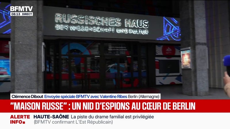 Allemagne: qu'est-ce que la "Maison russe", soupçonnée d'accueillir de nombreux espions au cœur de Berlin ?