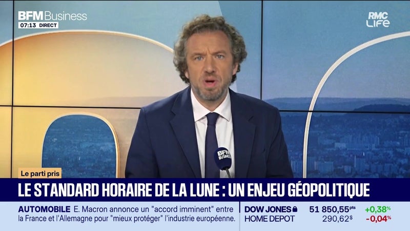 Le Monde qui bouge : le parti pris : Le standard horaire de la Lune, un enjeu géopolitique - 13/10