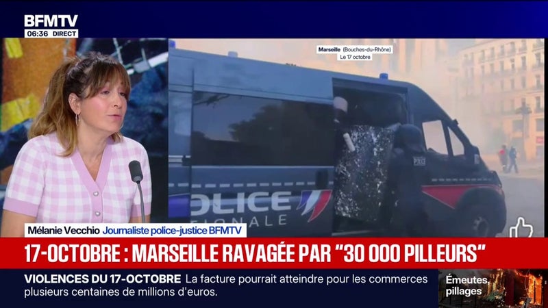 Émeutes: selon les autorités, plus de 30.000 pilleurs auraient été dénombrés à Marseille