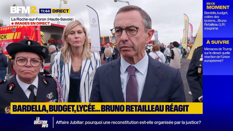 Colère lycéenne: "Ce n'est pas un problème de moyens, c'est d'abord un problème de méthode, d'autorité", estime Bruno Retailleau