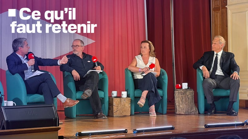 Le RN ciblé, "horizons communs", "grande transformation" écologique… Ce qu'il faut retenir du débat entre François Ruffin et Dominique de Villepin