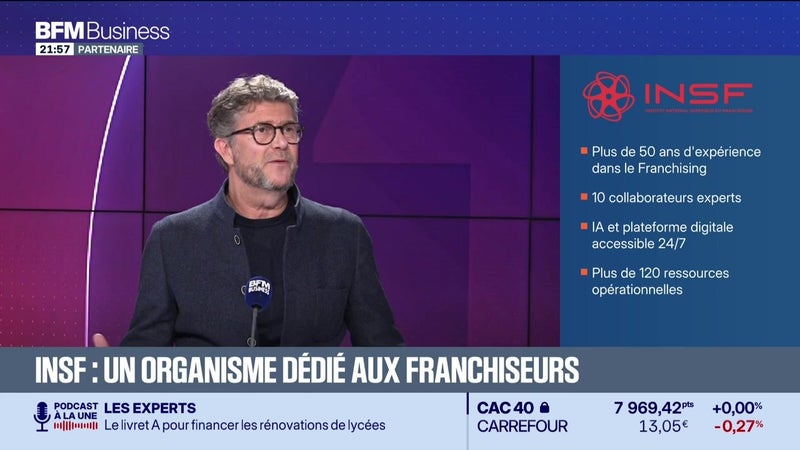Thierry Borde (INSF) : l'INSF, un organisme dédié aux franchiseurs - 31/10