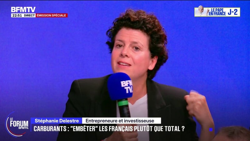 FORUM BFMTV - "Je trouve qu'on a de la chance d'avoir de grandes entreprises en France", explique Stéphanie Delestre, entrepreneure et investisseuse