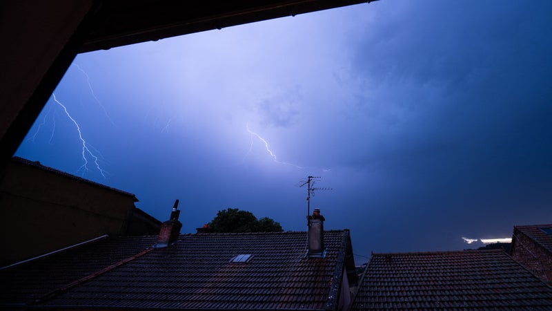 Grêle, vents forts: les orages ne sont pas terminés, d'autres épisodes vont se succéder cette semaine