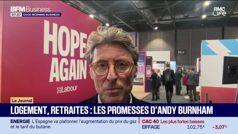 Les promesses d'Andy Burnham au congrès travailliste