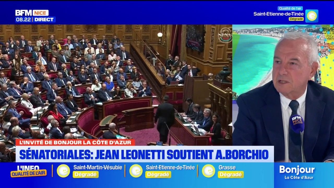 Sénatoriales : Jean Leonetti souhaite que son parti Les Républicains obtienne deux sièges