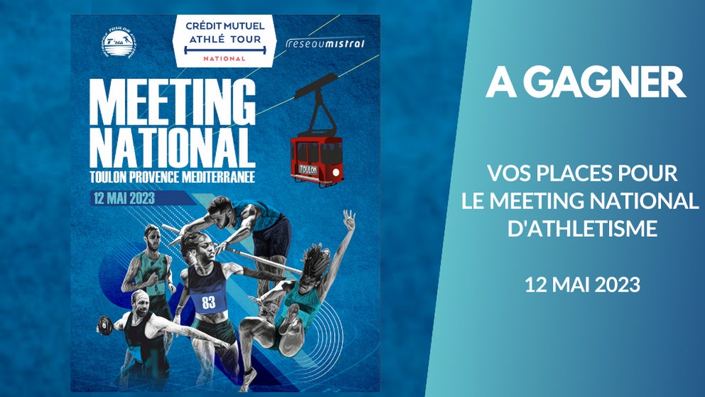 A gagner : vos places pour le meeting national d’athlétisme