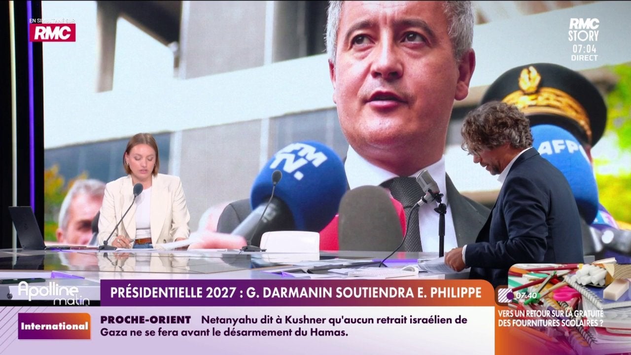 Présidentielle 2027: Gérald Darmanin soutiendra Edouard Philippe