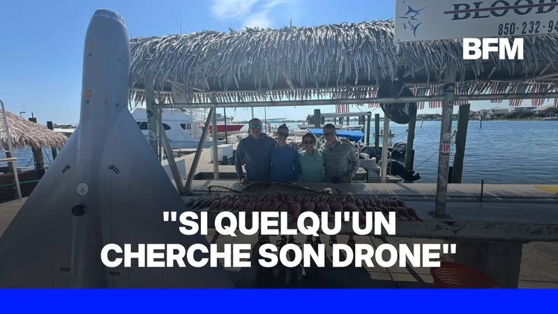 Floride: des pêcheurs tombent sur un drone de l'armée américaine